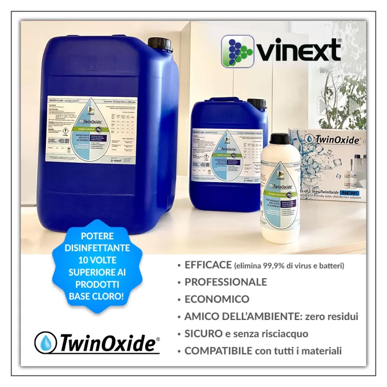 Corretta sanificazione della cantina