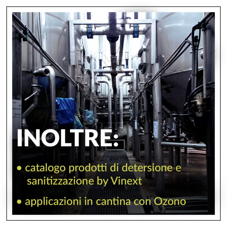 Corretta sanificazione della cantina